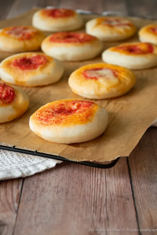 Pizzette rosse bimby