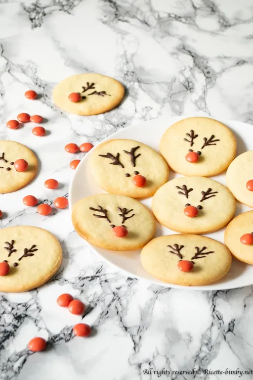 Biscotti di Natale a forma di renna bimby