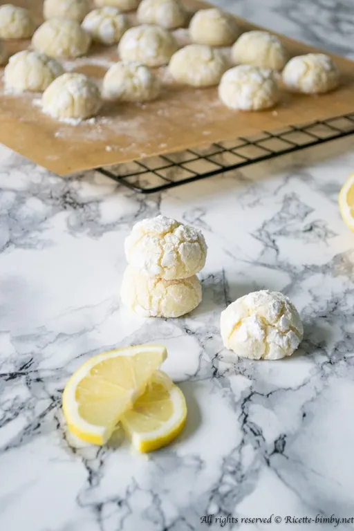 Biscotti al limone morbidi bimby