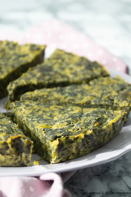 Farifrittata agli spinaci bimby