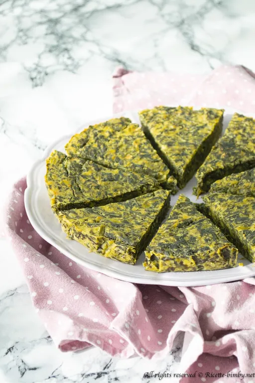 Farifrittata agli spinaci bimby