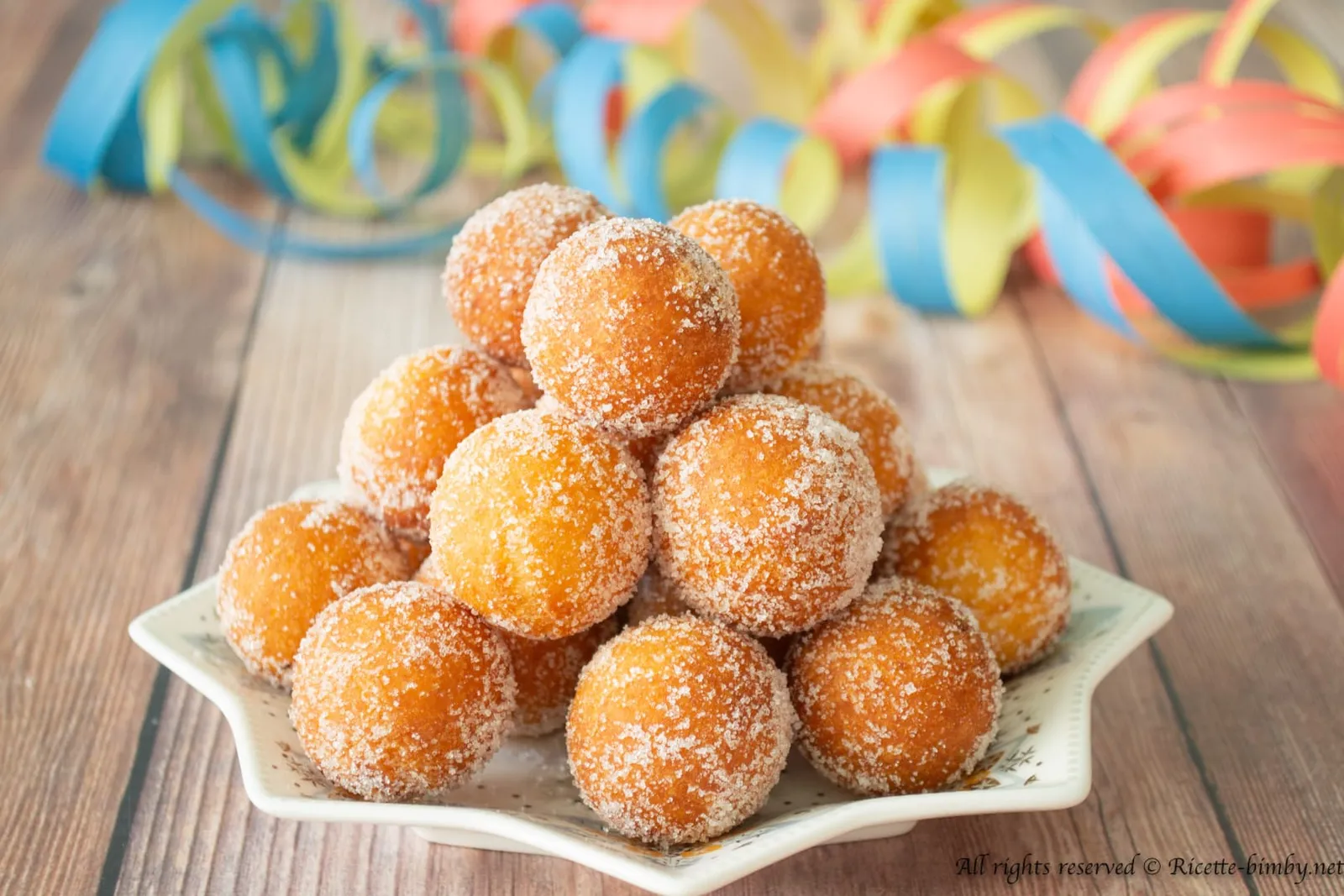 Castagnole senza glutine Bimby