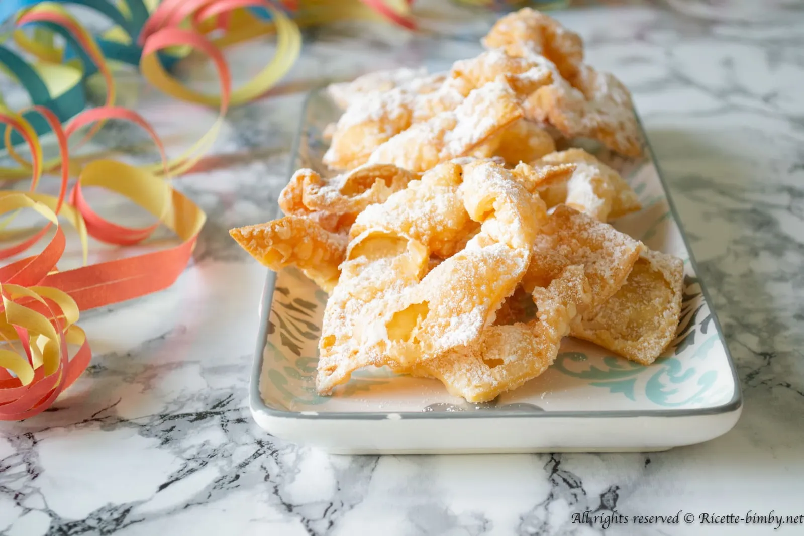 Chiacchiere alla panna Bimby