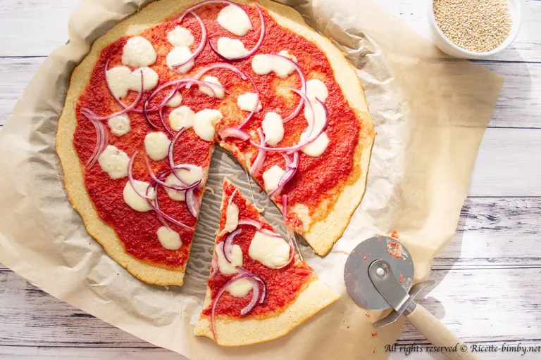 Pizza di quinoa Bimby