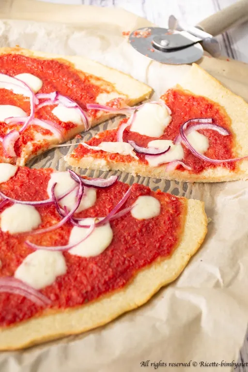 Pizza di quinoa bimby