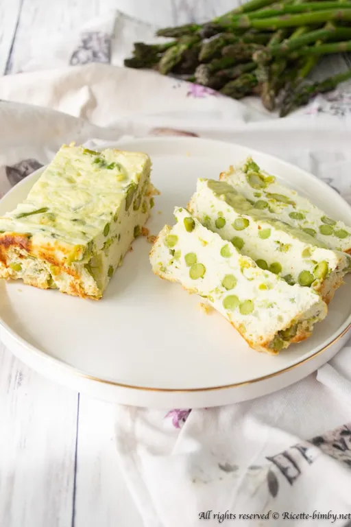 Terrina di ricotta e asparagi bimby