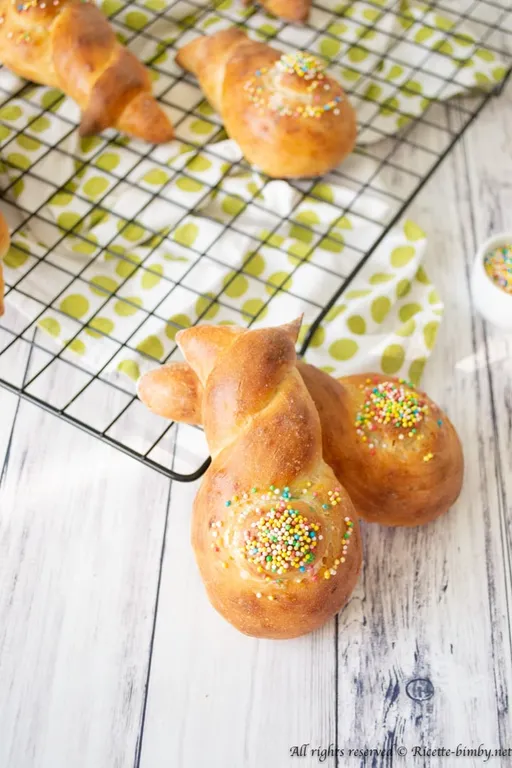 Conigli di pan brioche bimby