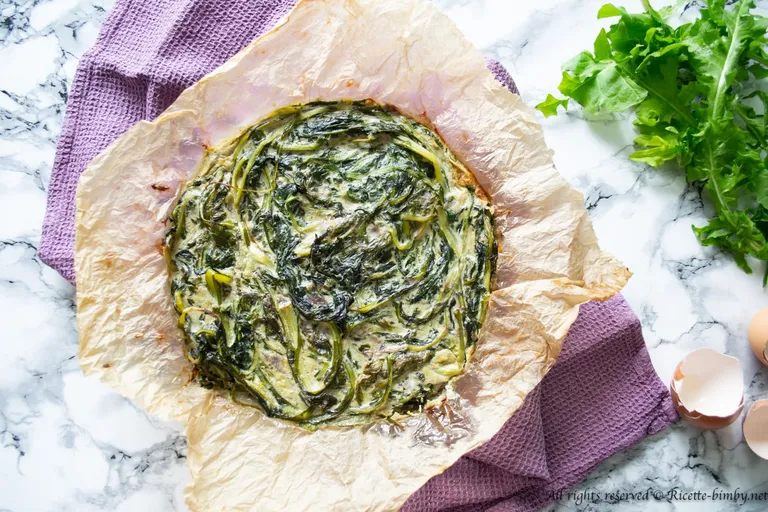 Frittata di tarassaco Bimby