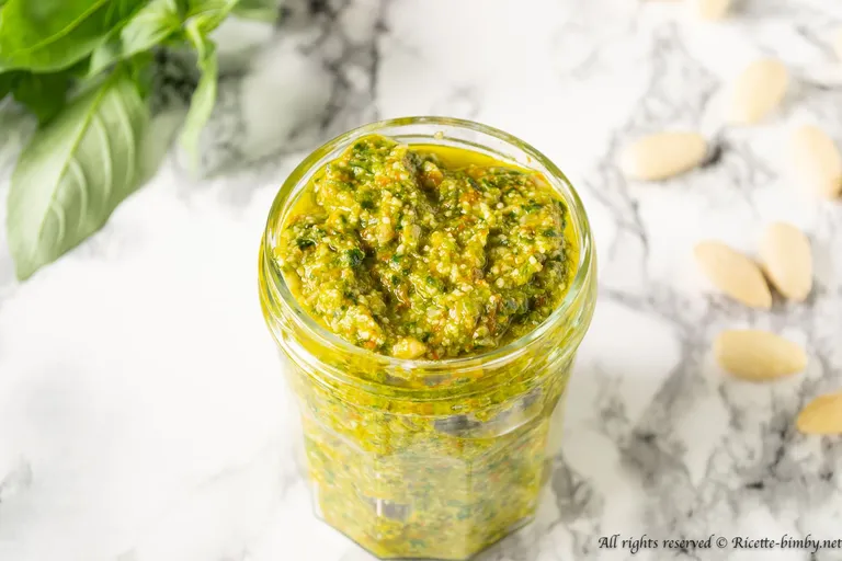 Pesto ai fiori di zucca Bimby