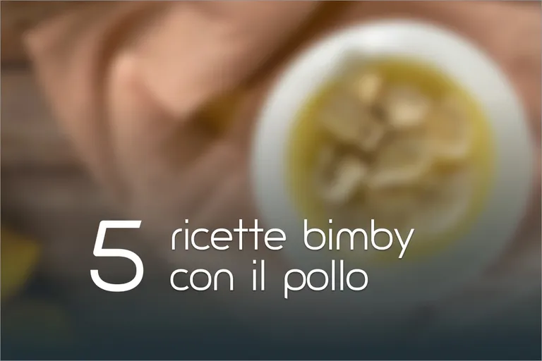 5 ricette con il pollo con il Bimby