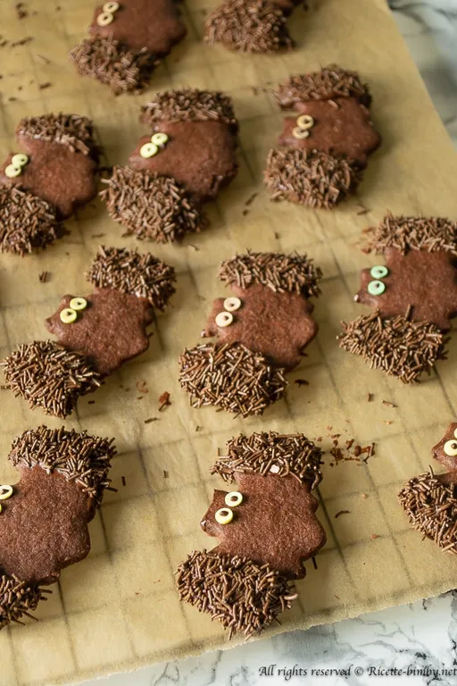 Biscotti a forma di pipistrello bimby