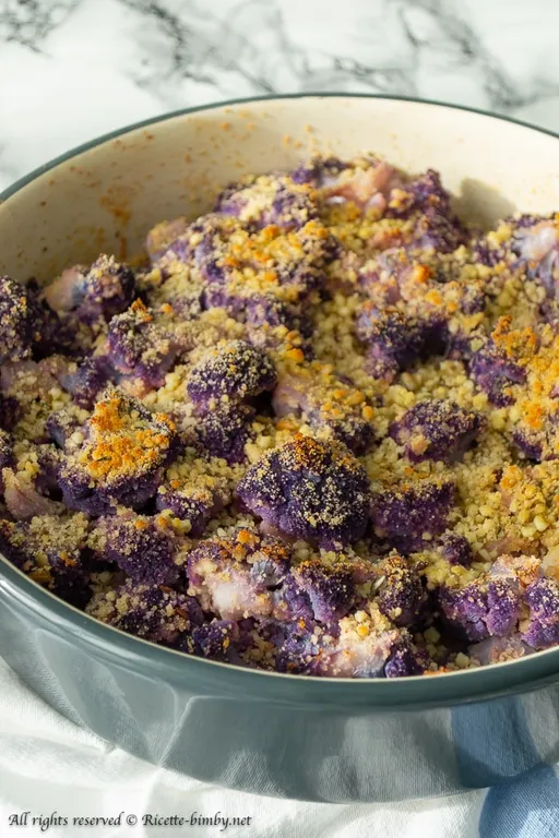 Cavolfiore gratinato con feta bimby