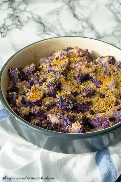 Cavolfiore gratinato con feta bimby