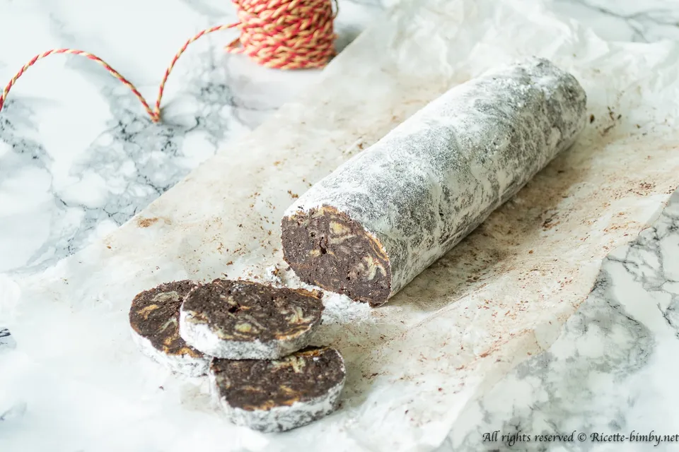 Salame di panettone Bimby