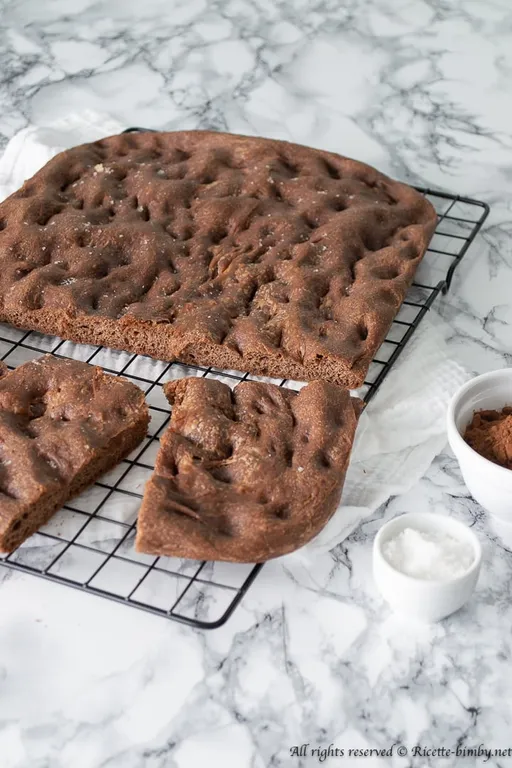 Focaccia al cacao bimby