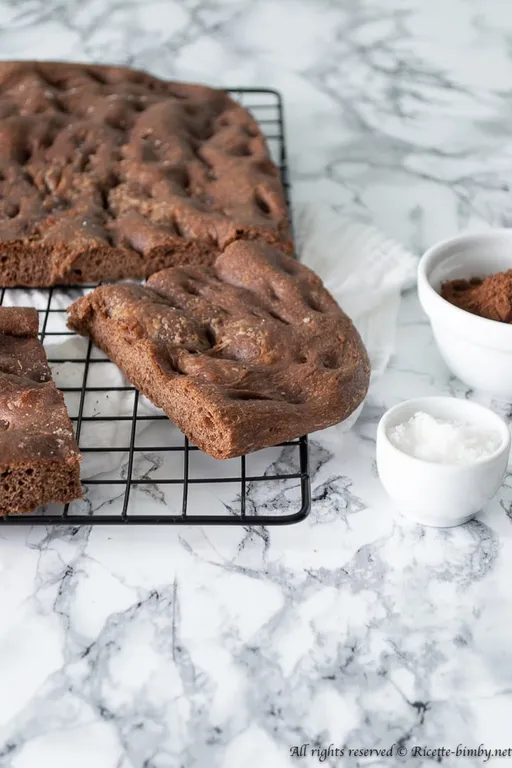 Focaccia al cacao bimby