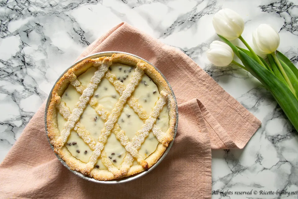 Crostata ricotta e cioccolato Bimby
