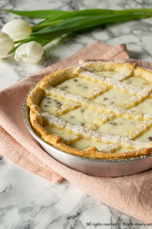 Crostata ricotta e cioccolato bimby