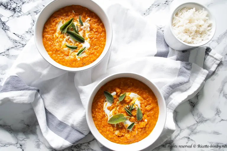 Zuppa di lenticchie speziata Bimby