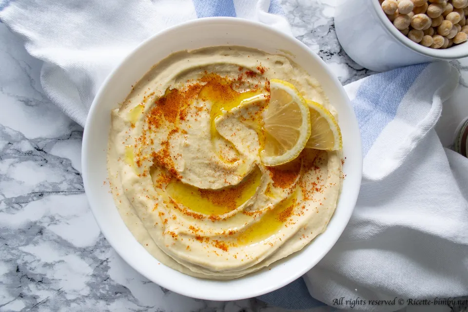 Hummus di ceci cremoso Bimby