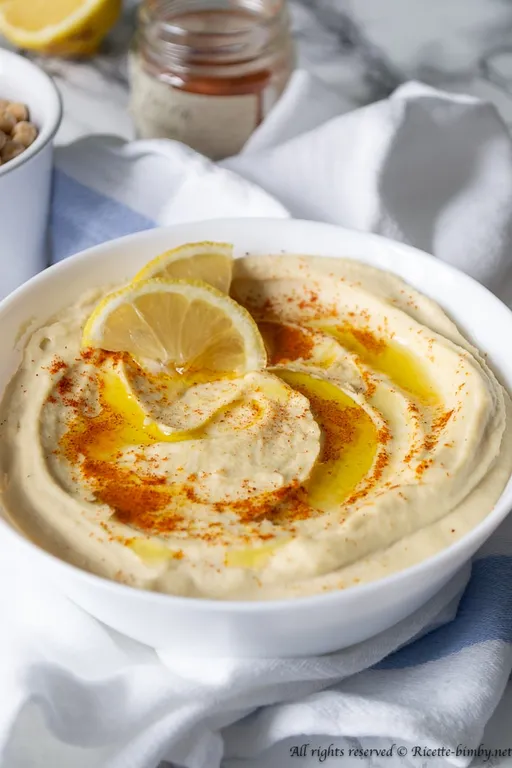 Hummus di ceci cremoso bimby