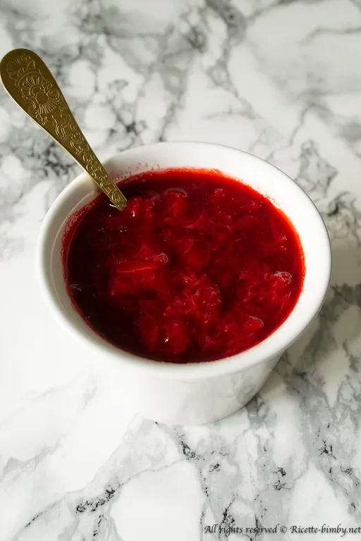 Composta di fragole bimby