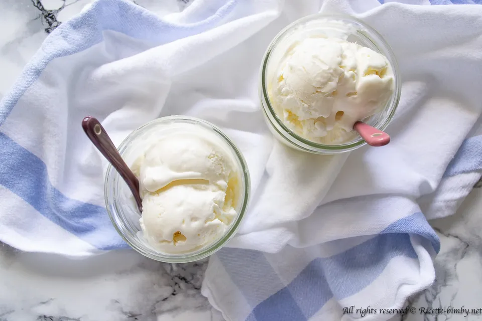 Gelato al fiordilatte Bimby