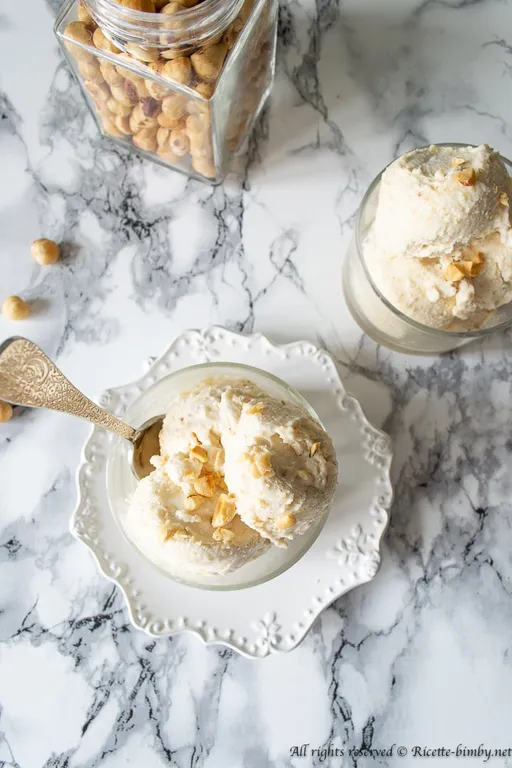 Gelato alla nocciola bimby