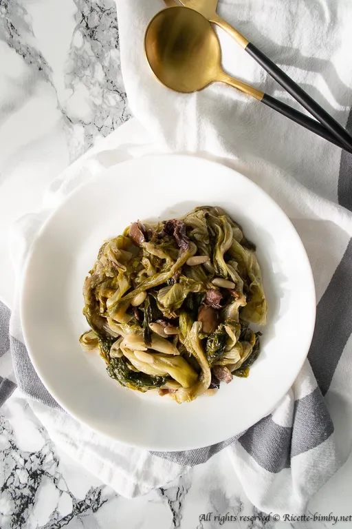 Scarola stufata bimby