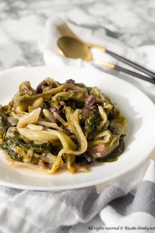 Scarola stufata bimby