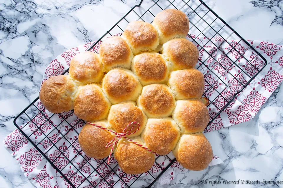 Danubio salato di Natale Bimby