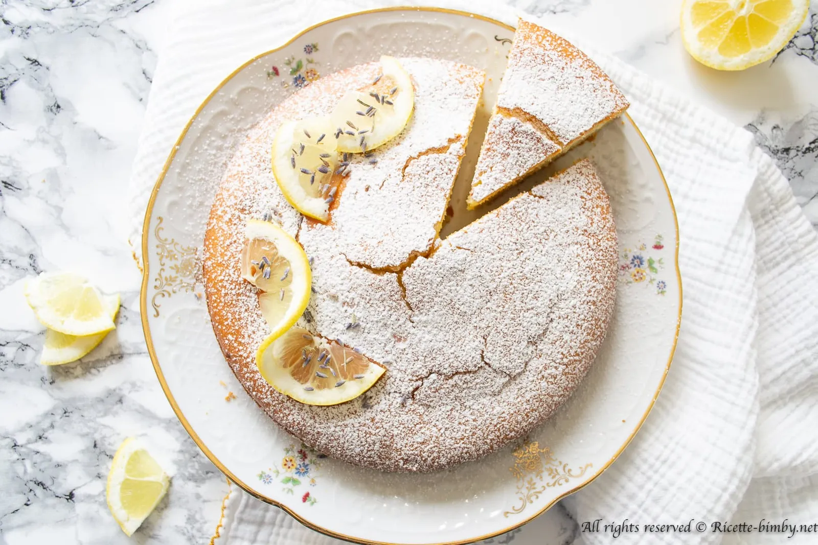 Torta ricotta e limoncello Bimby