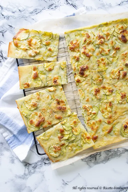 Schiacciata alle zucchine bimby