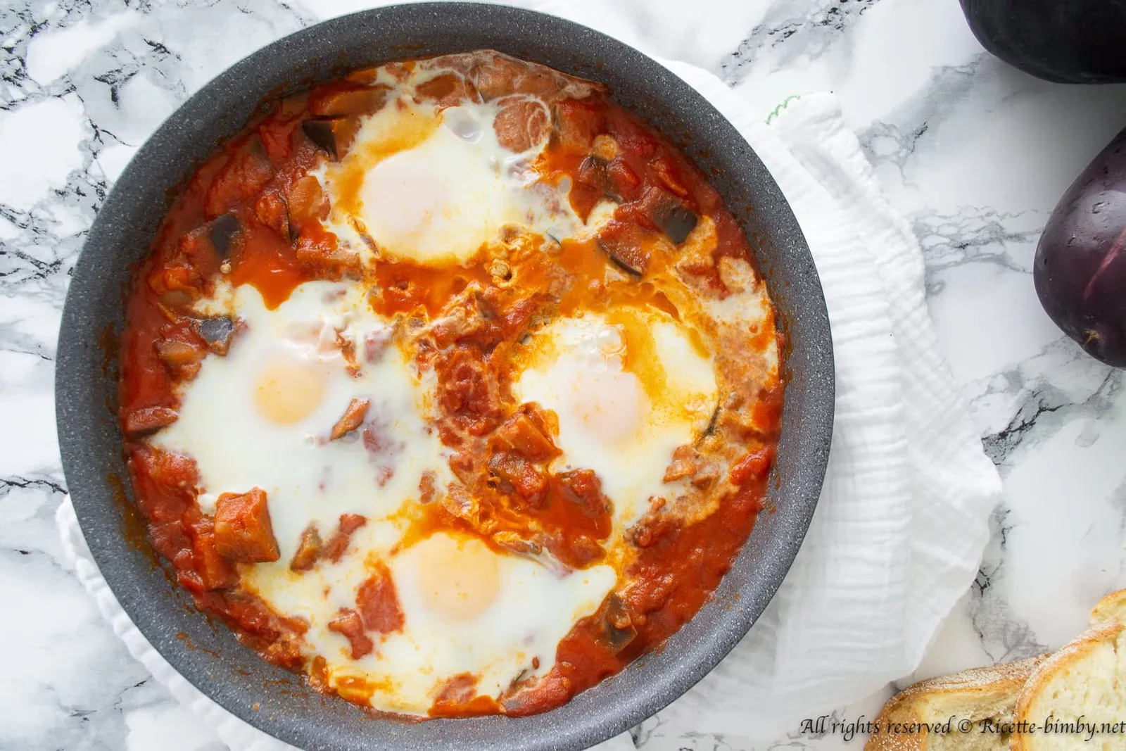 Shakshuka di melanzane Bimby