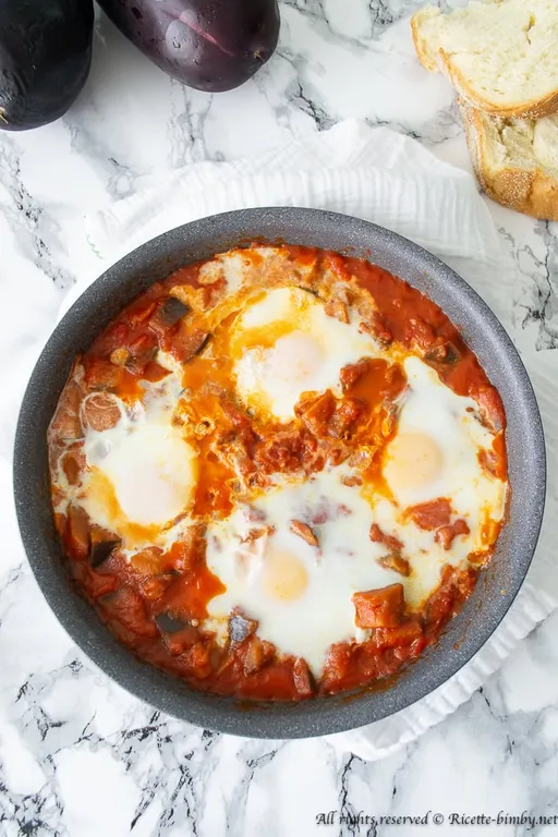 Shakshuka di melanzane bimby