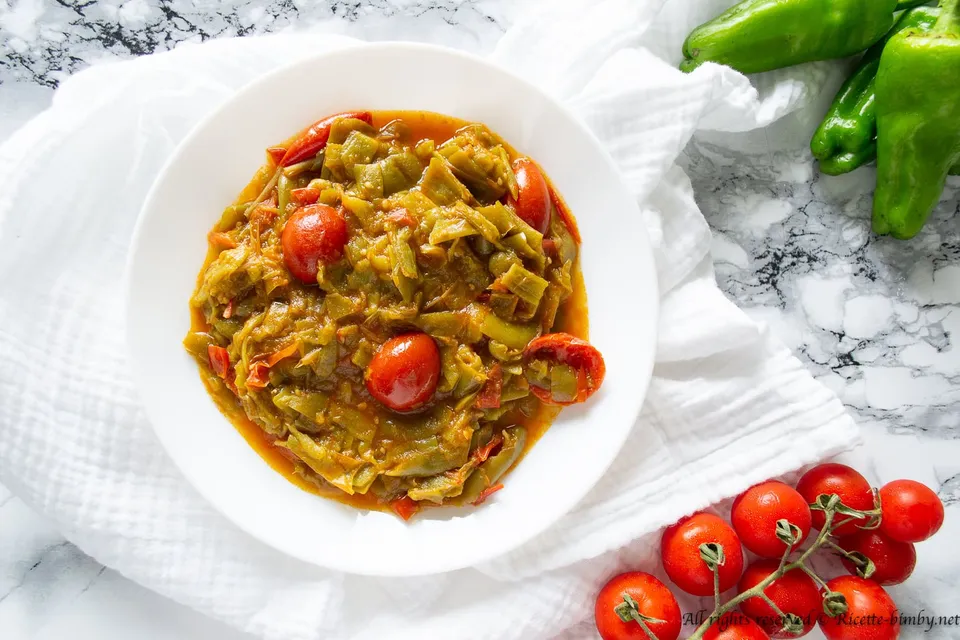 Friggitelli al pomodoro Bimby