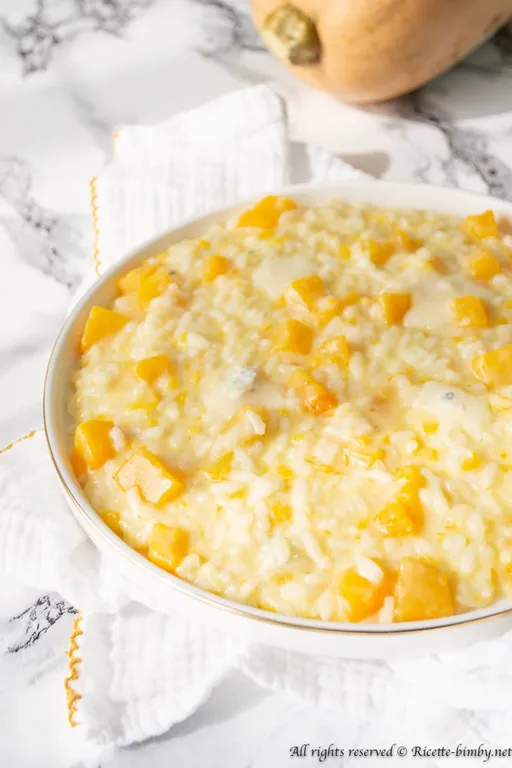 Risotto alla zucca e gorgonzola bimby