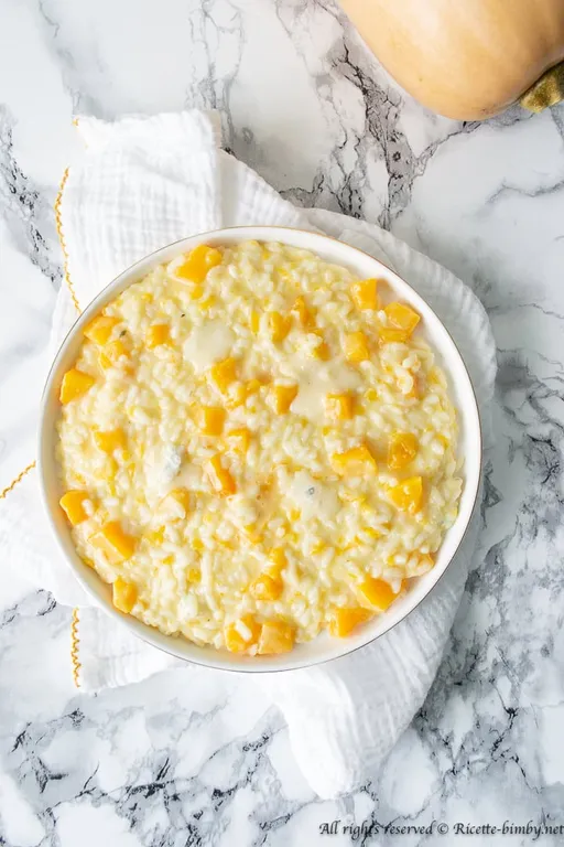 Risotto alla zucca e gorgonzola bimby