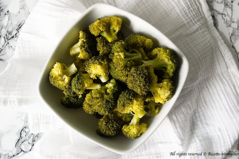 Broccoli al vapore Bimby