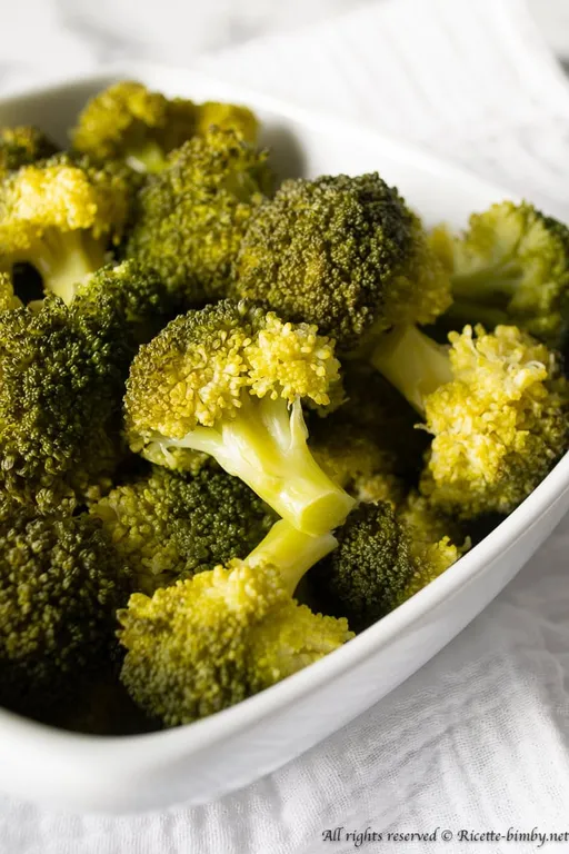 Broccoli al vapore bimby