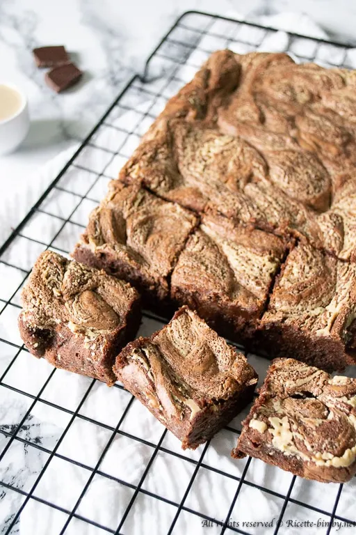 Brownies al cioccolato e tahina bimby