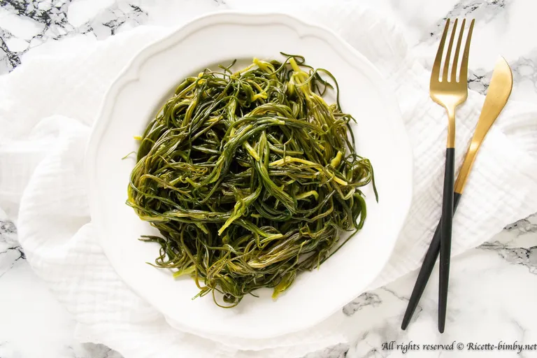 Agretti al vapore Bimby