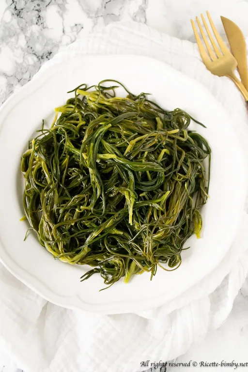 Agretti al vapore bimby