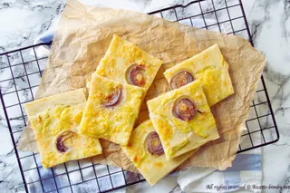 Schiacciata di patate e cipolle Bimby