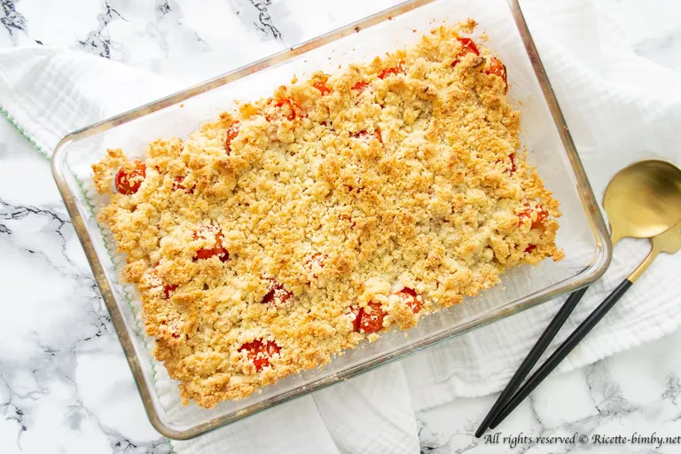 Crumble di pomodori Bimby
