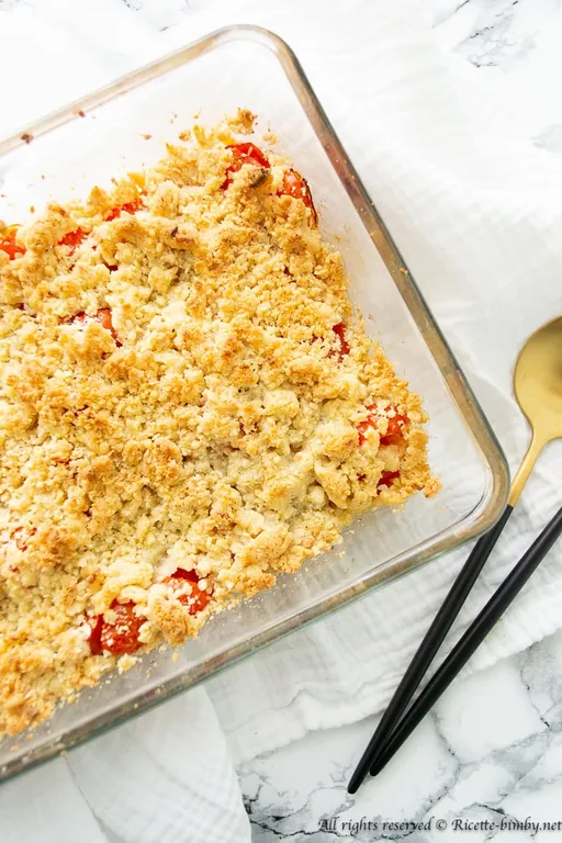 Crumble di pomodori bimby