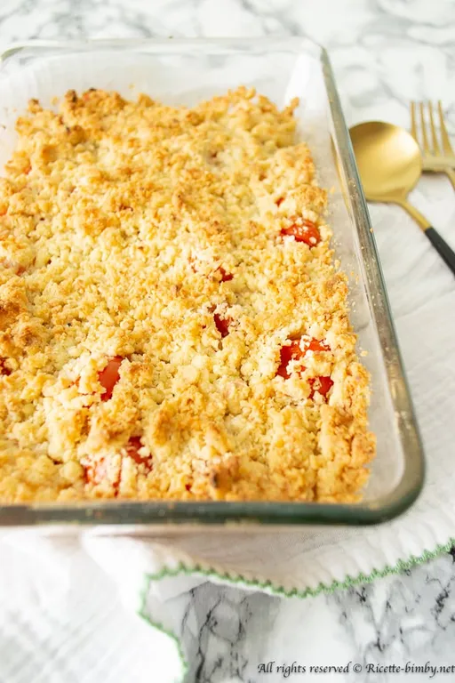 Crumble di pomodori bimby