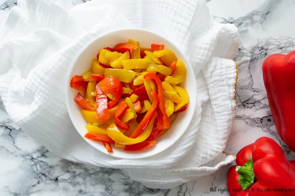 Peperoni stufati Bimby