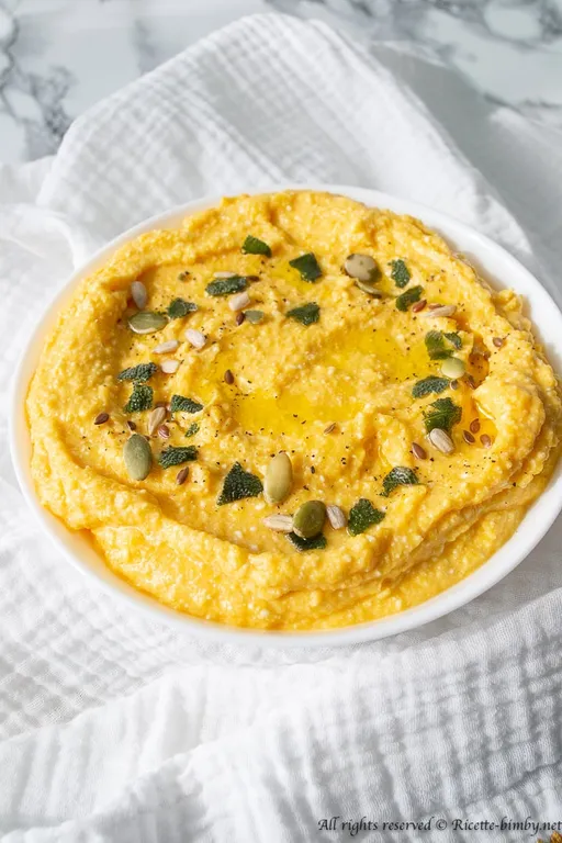 Dip di zucca e feta bimby