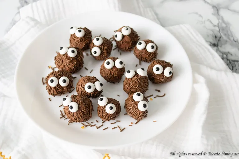 Tartufi di Halloween Bimby